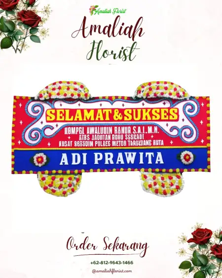Papan Bunga Ucapan Selamat Cimanglid